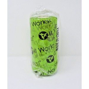 It Works! 6" Green FAB TAPE WRAP Roll NEW SEALED Self Clinging Hypoallergenic